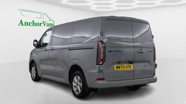 Ford E-Transit Custom 65KWH AUTO SWB L1H1 Low Roof Limited Air Con 218ps Alloys Sensors Cam EURO 6