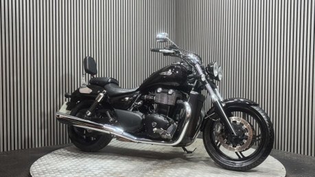 Triumph Thunderbird STORM 2011 35K 3 OWNERS BIG CC TWIN CRUISER SISSY BAR 2