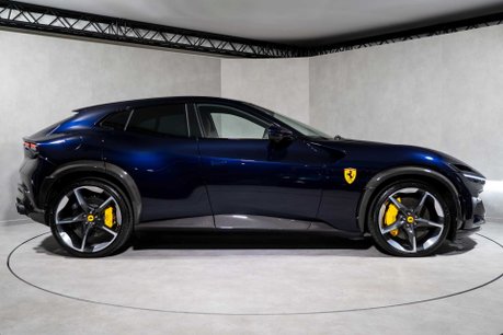 Ferrari Purosangue ATELIER. EXTENSIVE CARBON FIBRE. PAINTED SHIELDS. PASSENGER DISPLAY. P/ROOF 7