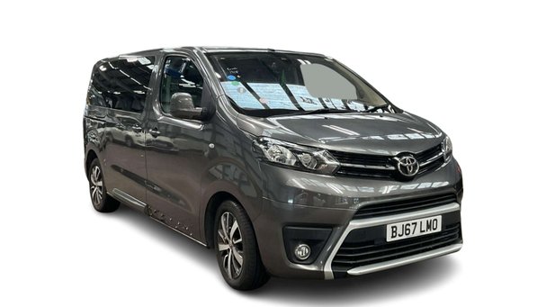 Toyota Proace Verso 2.0D Family Medium MPV 5dr Diesel Auto MWB Euro 6 (s/s) (8 Seat) (180 ps) Service History