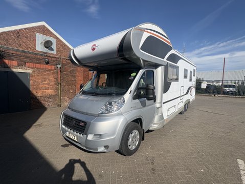 Burstner Argos 748-2 6 berth, large garage, tag axle, race van race truck 2