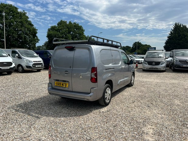 Peugeot Partner LWB L2H1 (SOLD) Low Roof Asphalt Air Con Alloys Cam Sensors EURO 6 NO VAT 6