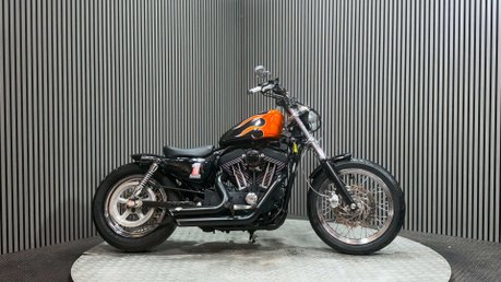 Harley-Davidson Sportster 1200 XL 2005 27K CUSTOM CRUISER BIKE NEW MOT 1200CC 1