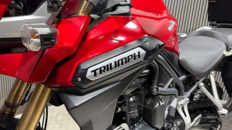 Triumph Explorer 1215 2015 ONLY 16K 1 OWNER LONG MOT FULL LUGGAGE ADVENTURE BIKE 28