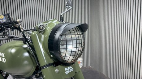 Royal Enfield Bullet 500 CLASSIC 2020 ONLY 11K ARMY COLOUR SCHEME 500CC A2 26