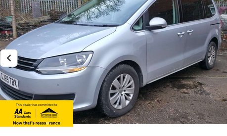 Volkswagen Sharan 2.0 Sharan SE Nav TDI Semi-Auto 5dr