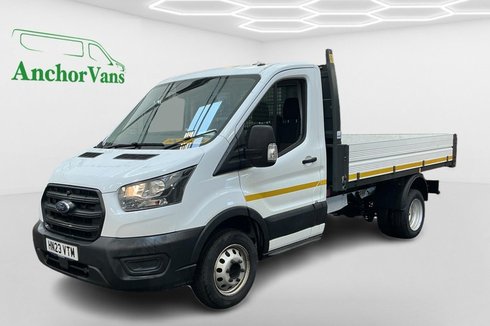 Ford Transit Tipper MWB L2 Leader 350 Air Con Sensors Tow Bar EURO 6