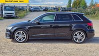 Audi A3 1.4 TFSI CoD S line Sportback 5dr Petrol S Tronic Euro 6 (s/s) (150 ps) 12