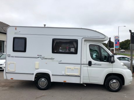 Elddis Sunseeker 115 Peugeot Boxer 3000kg 2 Berth Motorhome only 20000 m with S/history 22