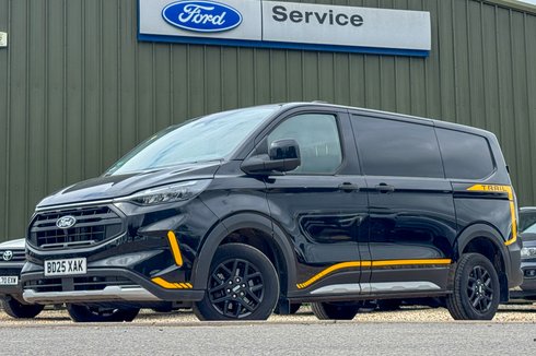 Ford Transit Custom SWB L1H1 Low Roof Trail 320 Air Con Alloys Sensors Cam EURO 6