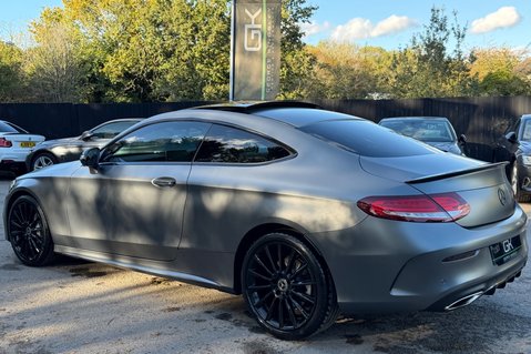 Mercedes-Benz C Class C 200 AMG LINE PREMIUM PLUS - MAGNO GREY FACTORY PAINT -ARMYTRIX EXHAUST 2
