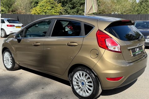 Ford Fiesta TITANIUM AUTOMATIC -ONLY 14,528 MILES -1 LADY OWNER -10 SERVICES -CAMBELT 2