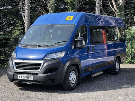Peugeot Boxer HDI 440 L4H2 17seat MINIBUS LITE NON-D1 with Telescopic Ramps. ULEZ E6