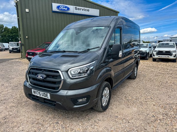 Ford Transit AUTO MWB [SOLD SM] L2H2 Medium Roof Limited 350 Air Con Alloys Sensors EURO 2