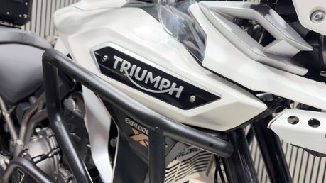 Triumph Explorer 1215 XRT 2017 21K FULL LUGGAGE TOP ROAD SPEC ADVENTURE BIKE 15