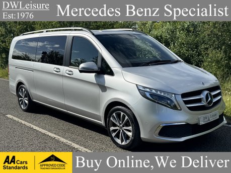 Mercedes-Benz V Class V220 D Sport Auto Diesel 8 Seater EX-LWB/SAT NAV/FULL LEATHER/VAT Q