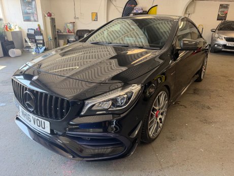 Mercedes-Benz CLA Class 2.0 CLA45 AMG Coupe SpdS DCT 4MATIC Euro 6 (s/s) 4dr 2