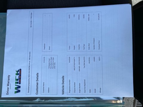 Vauxhall Vivaro 1.6 CDTi 2700 L1 H1 Euro 5 5dr 55