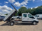 Ford Transit Tipper [SOLD MT] Crew Cab LWB L3 Leader 350 Dual Rear Wheel Tow Bar EURO 6 6