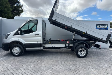 Ford Transit 350 Drw L2 130 ps Single Cab Tipper - Air Con / Sat Nav / Tow Axle 8