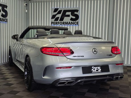 Mercedes-Benz C Class 4.0 C63 V8 BiTurbo AMG S (Premium) Cabriolet 2dr Petrol SpdS MCT Euro 6 (s/ 34