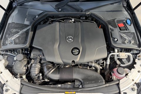 Mercedes-Benz C Class C 220 D AMG LINE PREMIUM PLUS - SELENITE GREY WITH CRANBERRY LEATHER 68