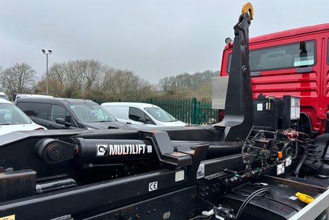 MAN TGM 18.290 4X2 Hiab Hook Loader 13