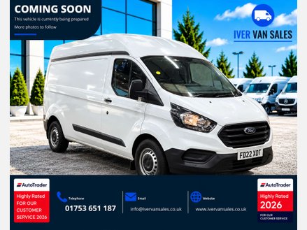 Ford Transit Custom 2.0 300 EcoBlue Leader Panel Van 5dr Diesel Manual L2 H2 Euro 6 (s/s) (130 