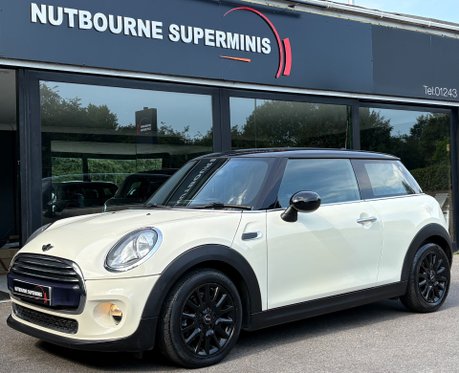 Mini Hatch Cooper 1.5 Petrol Automatic Chili Media XL 3 door- SAT NAV - LEATHER 1