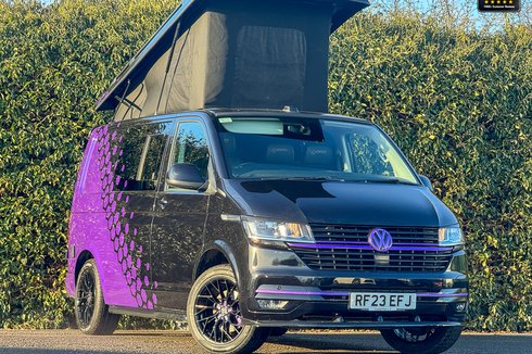 Volkswagen Transporter Camper|Highline|4 Belt|4 Berth|Kitchen|Pop Top|Euro 6|Vanlux