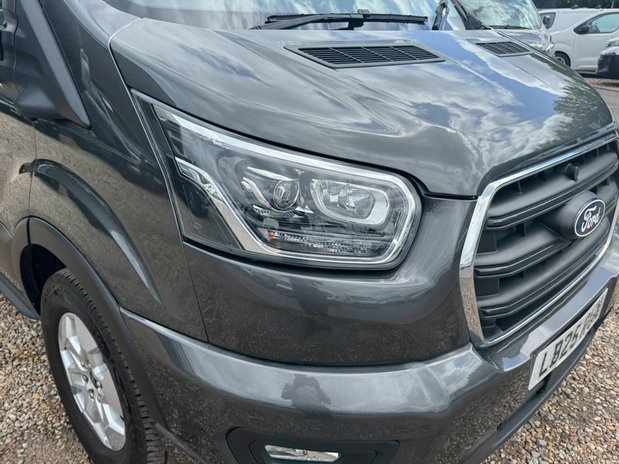 Ford Transit LWB L3H2 Med Roof Limited 350 Air Con Alloys Camera Nav Sensors EURO 6 6