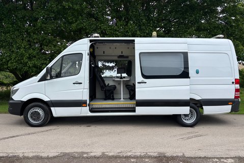 Mercedes-Benz Sprinter 516 Cdi 7g-Tronic Lwb Hr Support Unit - Ex UK Border Force 8