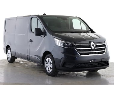 renault trafic advance - front view, black colour