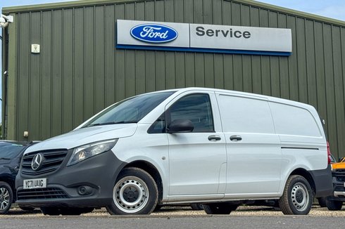 Mercedes-Benz Vito AUTO LWB L2H1 Low Roof Progressive 114 Air Con Alloys Sensors EURO 6