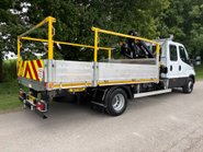 Iveco Daily 70C18D Double Cab Dropside with Hiab Crane - Air Con 2