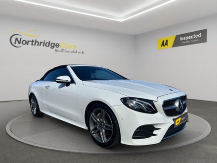 Mercedes-Benz E Class 2.0 E220d AMG Line (Premium) Cabriolet G-Tronic+ Euro 6 (s/s) 2dr