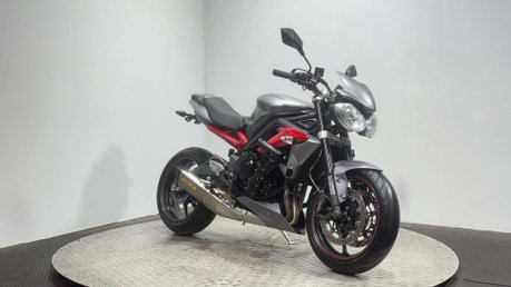 Triumph Street Triple R 2014 ONLY 15K NEW MOT ARROW EXHAUST VERY CLEAN NAKED 3