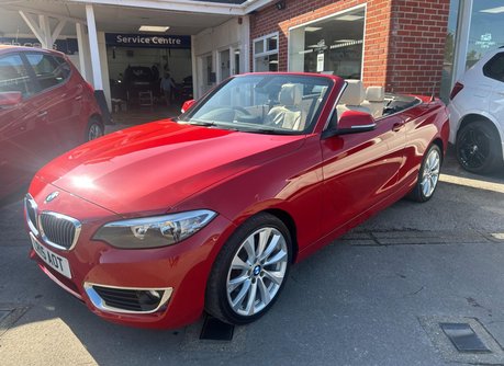 BMW 2 Series 2.0 220i Luxury Auto Euro 6 (s/s) 2dr