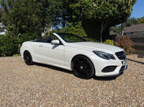 Mercedes-Benz E Class 2.1 E220d AMG Line Edition (Premium) Cabriolet G-Tronic+ Euro 6 (s/s) 2dr 2