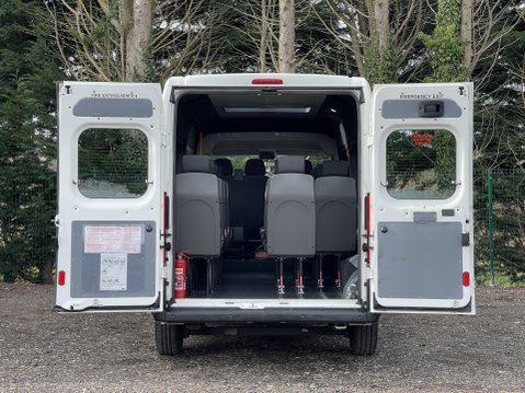 Peugeot Boxer 435 L3H2 16 SEAT NON-D1 LIGHTWEIGHT MINIBUS with A/C, Nav, Sensors, Ramp 19