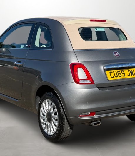 Fiat 500 1.2 Lounge 2dr Dualogic Convertible