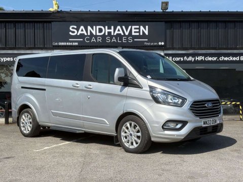 Ford Tourneo Custom 2.0 320 EcoBlue Titanium Minibus Double Cab 5dr Diesel Manual L2 Euro 6 (s/ 11