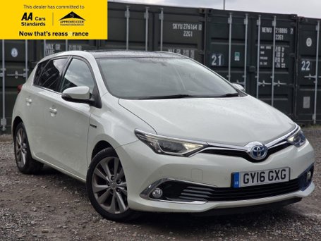 Toyota Auris 1.8 VVT-h Excel Hatchback 5dr Petrol Hybrid CVT Euro 6 (s/s) (136 ps)