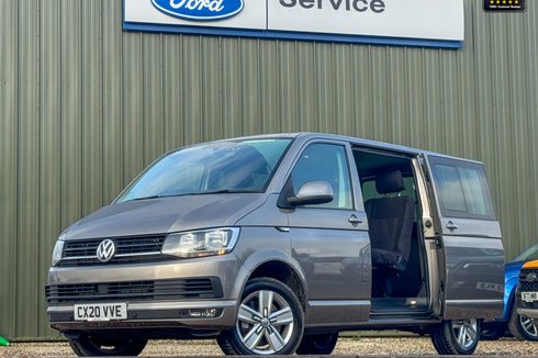 Volkswagen Transporter Crew Cab SWB L1H1 Highline T32 Air Con Alloys Sensors EURO 6 NO VAT