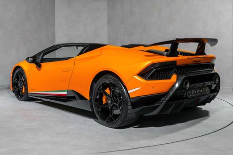 Lamborghini Huracan LP 640-4 PERFORMANTE SPYDER. LAMBO WARRANTY. ARANCIO BOREALIS. FULL PPF. 6