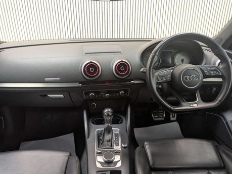 Audi A3 2.0 S3 Sportback TFSI Black Edition Quattro Semi-Auto 4WD 5dr 60