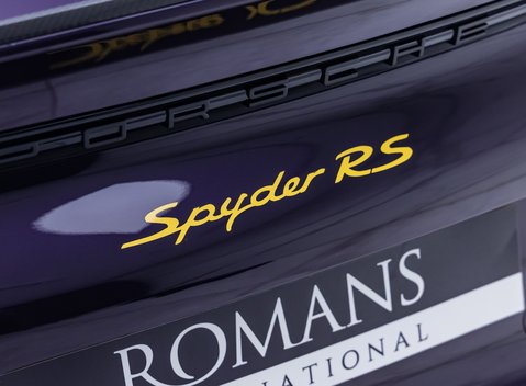 Porsche 718 Spyder RS 42