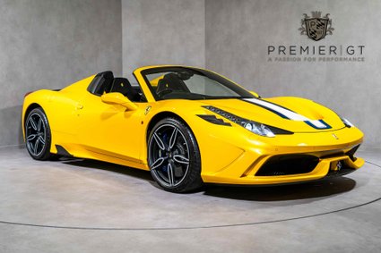 Ferrari 458 Speciale Aperta 1 OF 49 RHD. UK SUPPLIED. NART STRIPE. CARBON INT & EXT. LIFT 