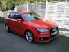 Audi A1 SPORTBACK TFSI S LINE ONLY 45,000 MILES FROM NEW