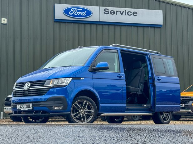 Volkswagen Transporter Crew Cab SWB L1H1 T30 Tdi Kombi Highline Auto Air Con Sensors SELECT 1